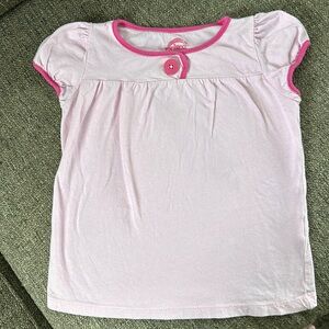 Circo Girls Pink Size 4T Short Sleeve Button T-shirt